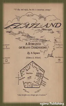 flatland: a romance of many dimensions (illustrated + free audiobook download link) book cover image