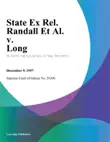 State Ex Rel. Randall Et Al. v. Long synopsis, comments