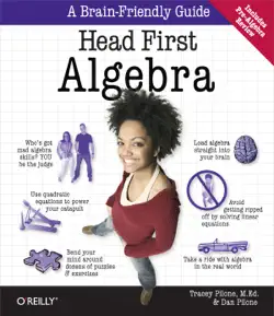 head first algebra book cover image