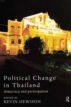 political change in thailand book cover image