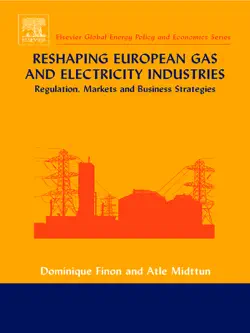 reshaping european gas and electricity industries book cover image
