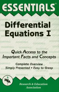 the essentials of differential equations i book cover image