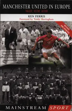 manchester united in europe book cover image