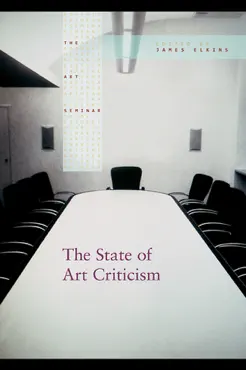 the state of art criticism book cover image
