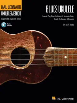 hal leonard blues ukulele book cover image