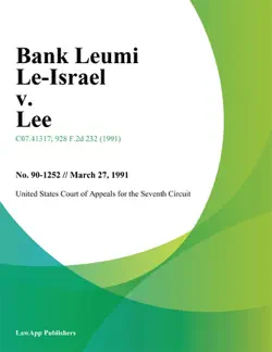 bank leumi le-israel v. lee book cover image