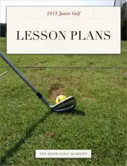 2013 jr golf lesson plans book cover image