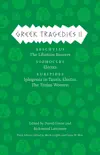 Greek Tragedies 2: Aeschylus: The Libation Bearers; Sophocles: Electra; Euripides sinopsis y comentarios