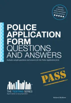 police officer application form questions and answers book cover image