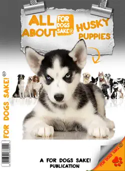 all about husky puppies book cover image