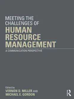 meeting the challenge of human resource management book cover image