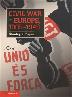 civil war in europe, 1905-1949 imagen de la portada del libro
