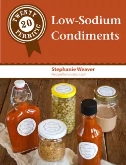 20 terrific low-sodium condiments book cover image