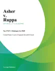 Asher v. Ruppa. synopsis, comments