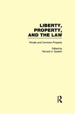 private and common property book cover image
