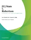 State v. Robertson synopsis, comments