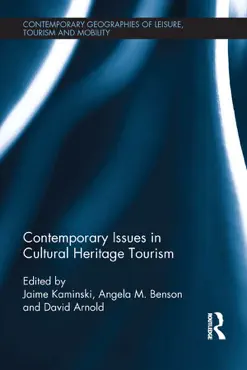 contemporary issues in cultural heritage tourism book cover image