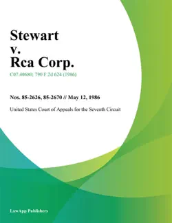 stewart v. rca corp. imagen de la portada del libro