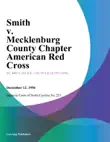 Smith v. Mecklenburg County Chapter American Red Cross synopsis, comments