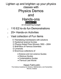 physics demos and hands-on imagen de la portada del libro