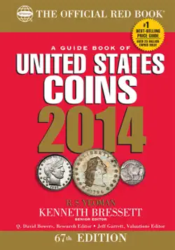 a guide book of united states coins 2014 book cover image