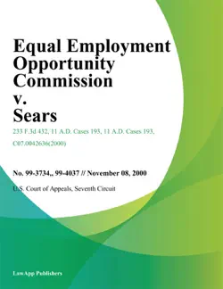 equal employment opportunity commission v. sears book cover image