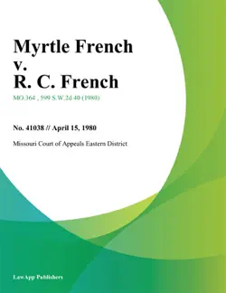 myrtle french v. r. c. french imagen de la portada del libro