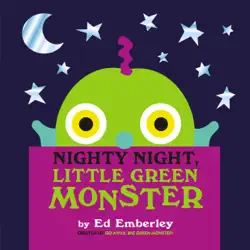 nighty night, little green monster book cover image