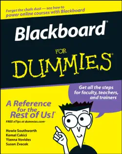 blackboard for dummies book cover image