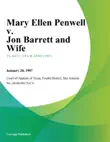 Mary Ellen Penwell v. Jon Barrett and Wife synopsis, comments
