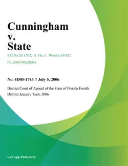 cunningham v. state book cover image