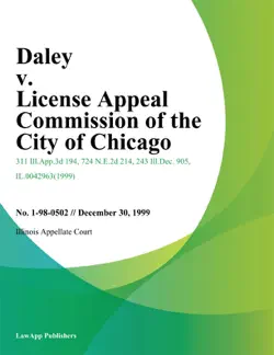 daley v. license appeal commission of the city of chicago book cover image