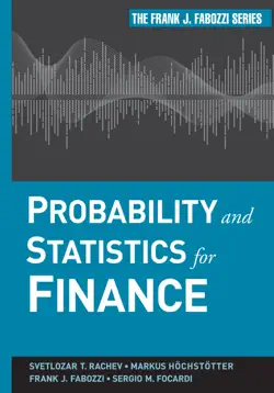 probability and statistics for finance book cover image