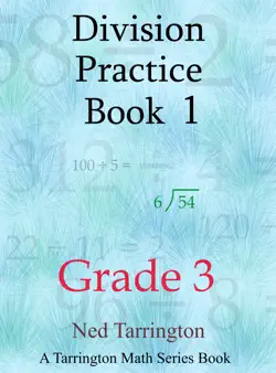 division practice book 1, grade 3 book cover image