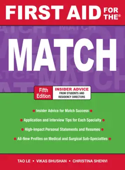 first aid for the match, fifth edition book cover image
