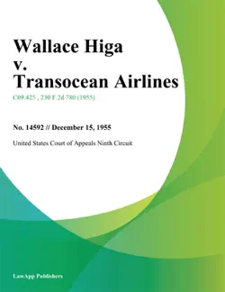 wallace higa v. transocean airlines book cover image