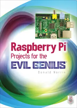 raspberry pi projects for the evil genius book cover image