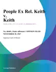 People Ex Rel. Keith v. Keith synopsis, comments