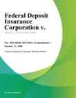 Federal Deposit Insurance Corporation v. synopsis, comments