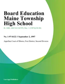 board education maine township high school imagen de la portada del libro