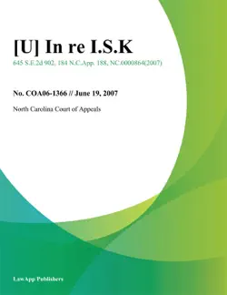 in re i.s.k. book cover image