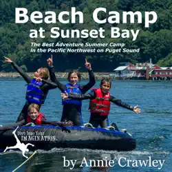 beach camp at sunset bay imagen de la portada del libro