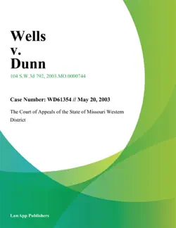 wells v. dunn book cover image