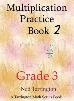 multiplication practice book 2, grade 3 book cover image