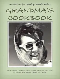 grandma’s cookbook book cover image