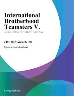 international brotherhood teamsters v. book cover image