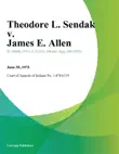 Theodore L. Sendak v. James E. Allen synopsis, comments