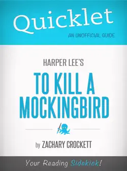 quicklet on to kill a mockingbird by harper lee book cover image