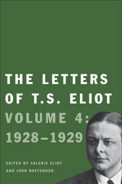 the letters of t. s. eliot book cover image