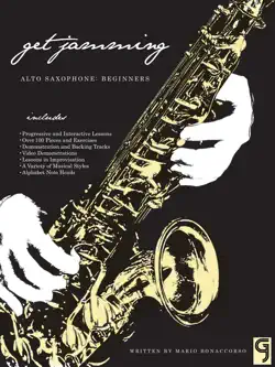 get jamming alto saxophone: beginners book cover image